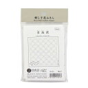 オリムパス製絲 花ふきん布パック伝統柄 青海波 (白) 7(3)