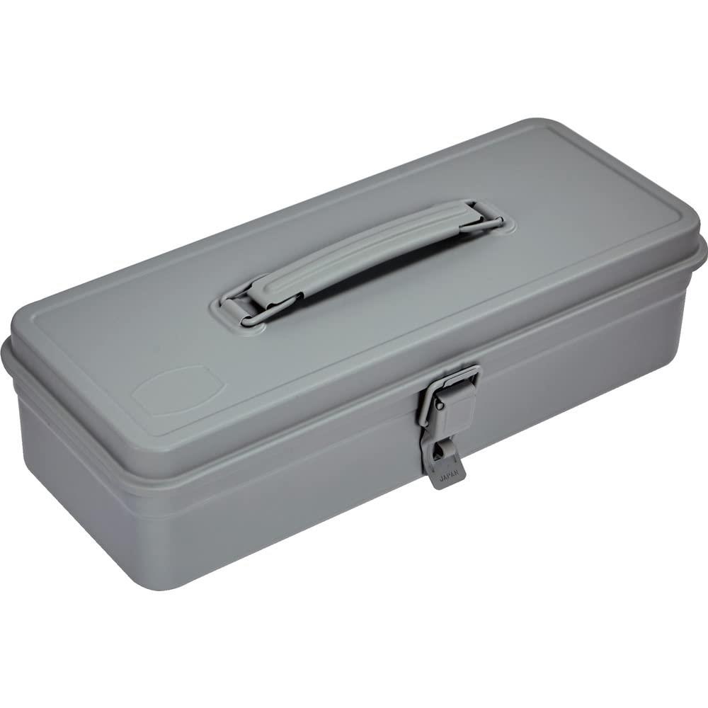 トラスコ中山(TRUSCO) トランク型工具箱 333X137X96.8 ライトグレー T-320LG