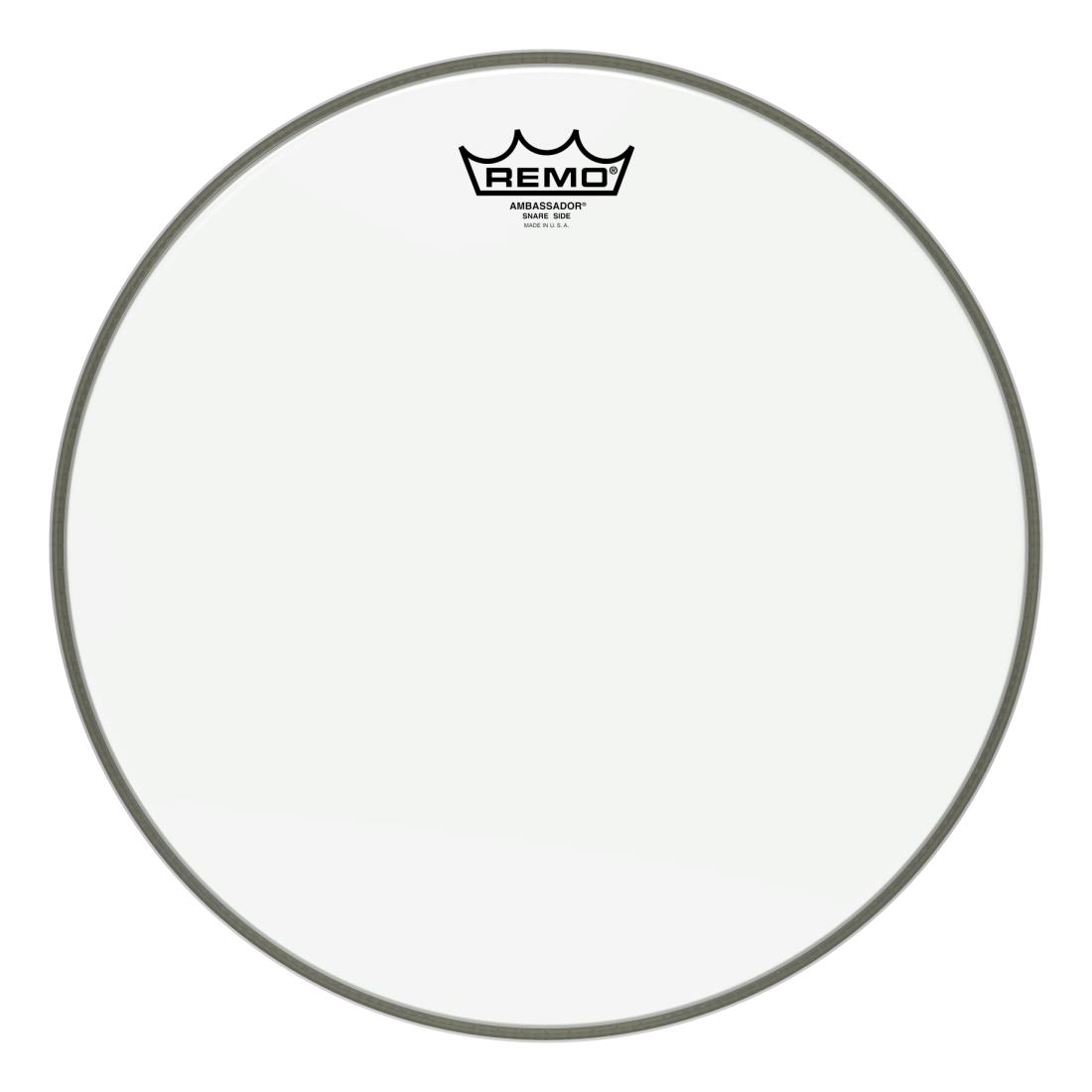 カラー：ホワイト◆商品名：REMO レモ スネアサイド・ヘッド 14” 114SAサイズ:14インチレモ社製スネアサイドサイズ：14インチ スナッピーに振動を伝えやすい極薄のスネアドラム・ボトム専用ヘッド。