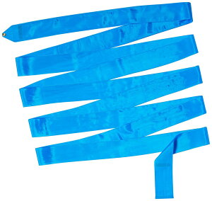 ササキ(SASAKI) 新体操 手具 リボン 国際体操連盟認定品 日本体操協会検定品 レーヨンリボン 長さ5m ターコイズブルー MJ-715-F