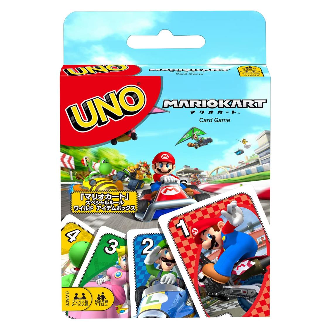 マテルゲーム(Mattel Game) ウノ(UNO) ウノ マリオカート カードゲーム パーティーゲーム 2~10人用 7歳..
