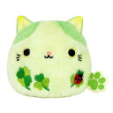 三英貿易(Sanei Boeki) だんごフレンズ 花ねこだんご クローバー W7.5×D6×H7cm ぬいぐるみ NDH03
