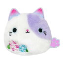 三英貿易(Sanei Boeki) だんごフレンズ 花ねこだんご あじさい W7.5×D6×H7cm ぬいぐるみ NDH09