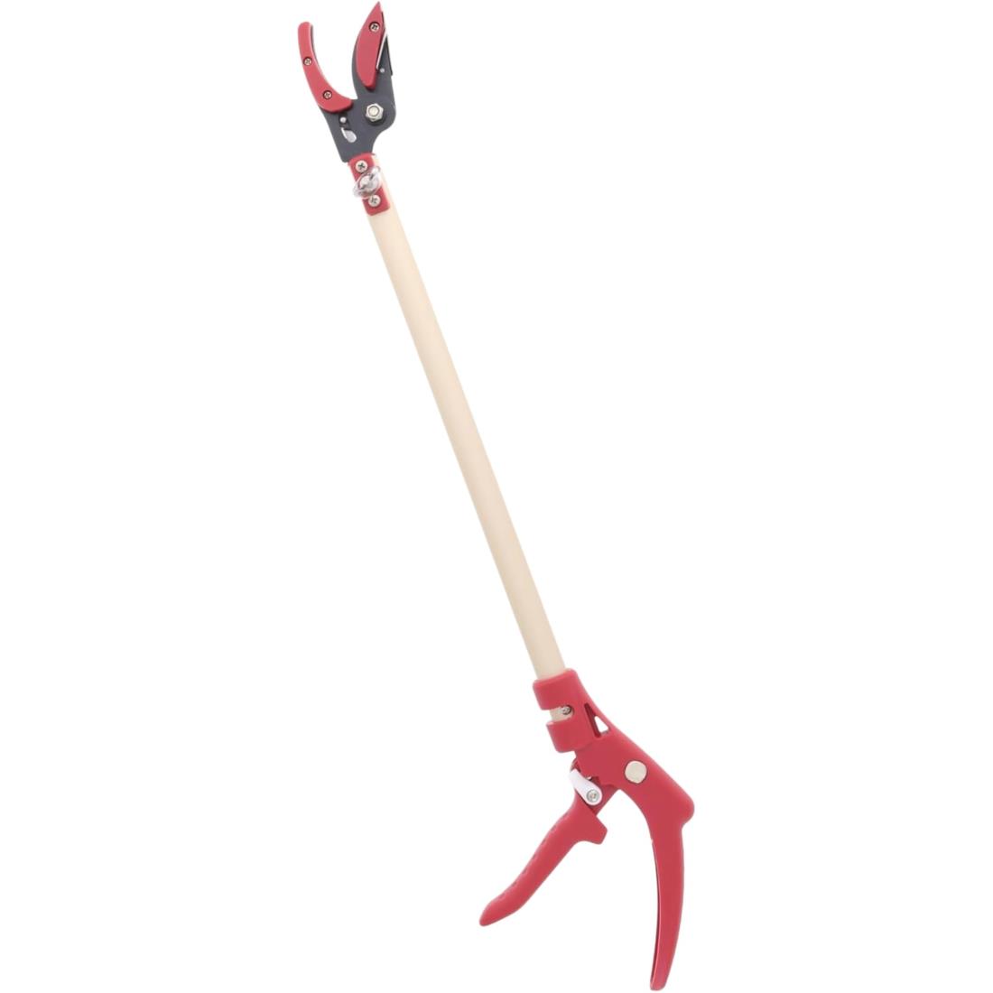 高儀(Takagi) TAKAGI 軽量ロング鋏 剪定刃0.6m 日本製 枝を切断+キャッチ 可動式キャッチャー採用 刃の開き調整可能 花摘み 枝切り 果実の収穫 軽量 コンパクト 高枝切はさみ 高儀 たかぎ