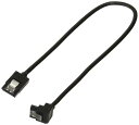 アイネックス ラッチ付 シリアルATAラウンドケーブル 片下L型コネクタ SATR-3103LBK