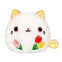 三英貿易(Sanei Boeki) だんごフレンズ 花ねこだんご チューリップ W7.5×D6×H7cm ぬいぐるみ NDH02