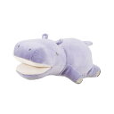 りぶはあとボルスタークッションプレミアムねむねむアニマルズかむかむズカバのヒッポ(全長約33cm)ふわふわもちもち68842-71(3)