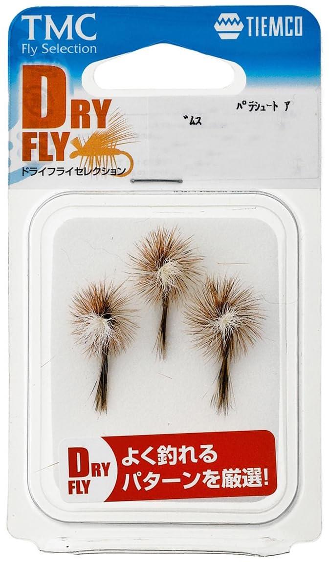 ティムコ(TIEMCO) TMC 完成品フライセット ドライフライ D-15セット パラシュート アダムス #12