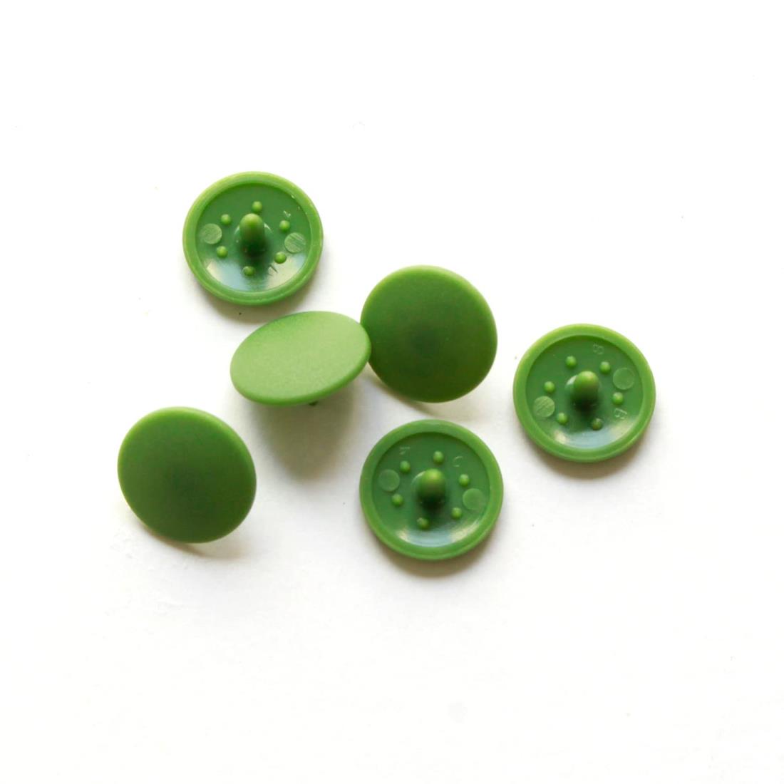 日本紐釦 SUN GRIP サングリップ プラスチックスナップ オリーブ 13mm 12組入 SG-OL