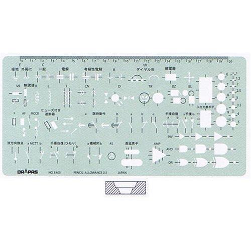 ドラパス テンプレート 配線・電気 31-405 E-405