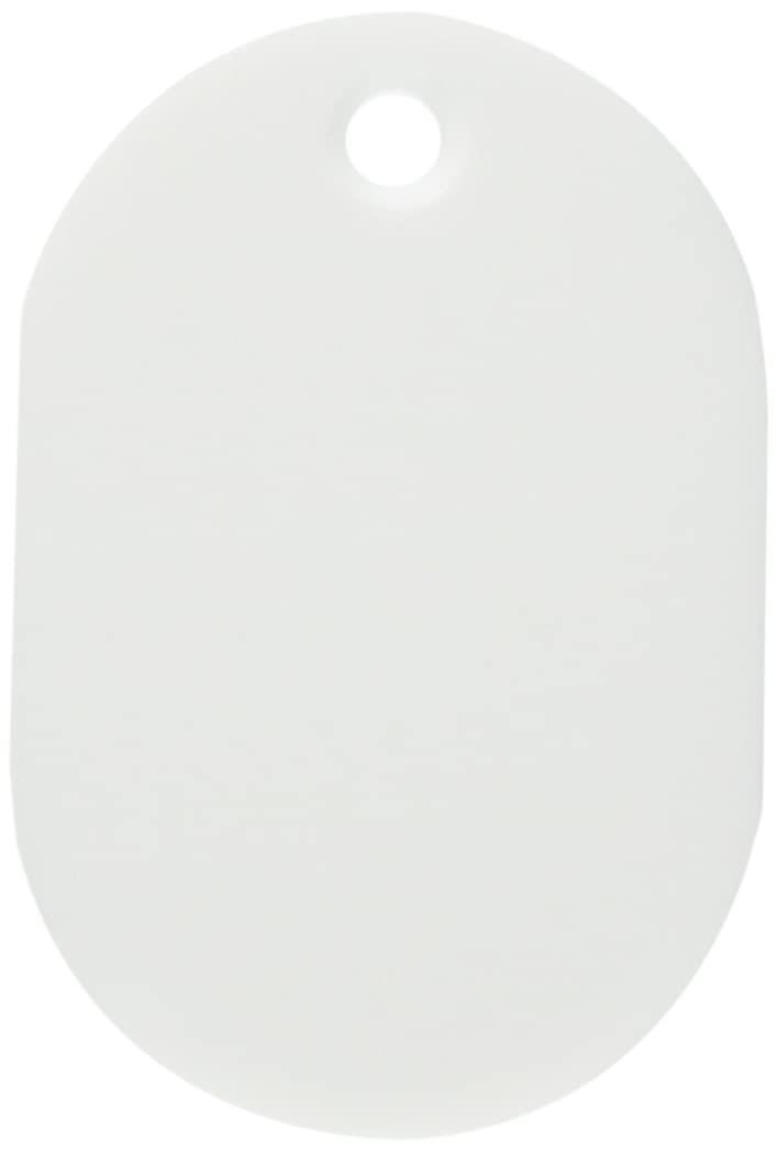 TRUSCO(トラスコ) 小判札 小 45X30mm 5枚入 白 TKFSW