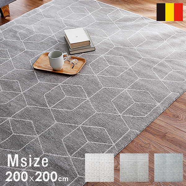 【楽天市場】ラグ カーペット 北欧テイスト 厚手 柄 マット 200×250 ...