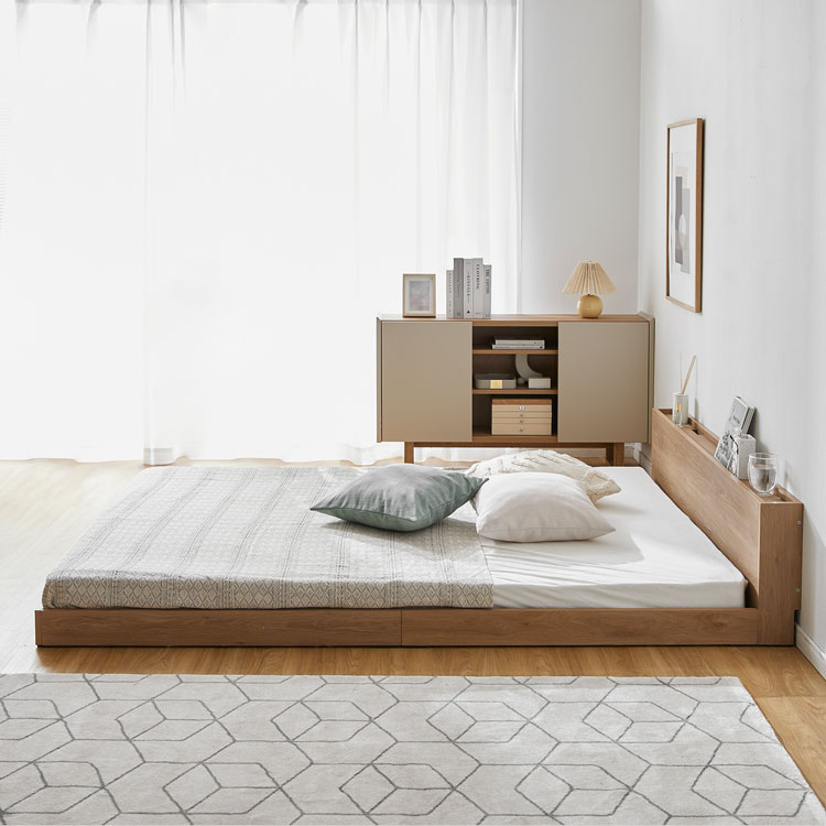 [ポイント10倍! 11/20 20:00-11/25 23:59] ベッド ベッドフレーム シングル セミダブル ダブル ベット マットレス 収納 収納付ベッド すのこ すのこベッド ヘッドボード ローベッド ロータイプ フロアベッド マットレス付き マットレスセット