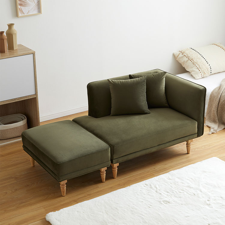 ソファ ソファー 2人掛け ソファーベッド コンパクト 二人掛け 1人掛け 一人掛け ソファベッド ローソファー ローソファ かわいい 一人暮らし おしゃれ オットマン付き オットマン スツール ワンルーム 脚 可愛い ロー