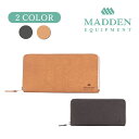 【MADDEN EQUIPMENT 正規取扱い店】長財布 ロングウォレット MEA105 リサイクルレザー 財布 小物 ラッピング無料 シンプル プレゼント ギフト メデンイクイップメント レディース メンズ(4)
