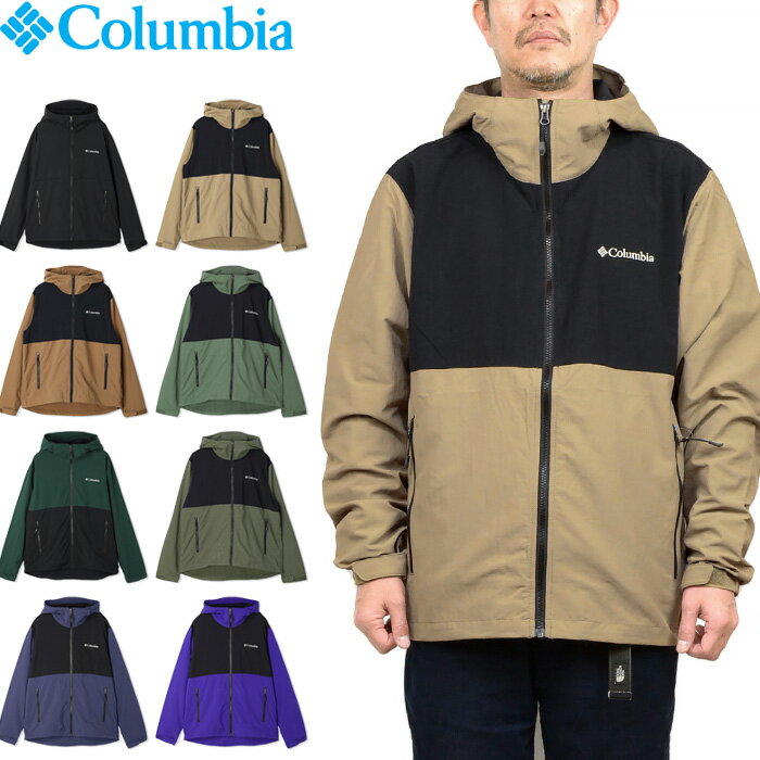 【SALE】Columbia コロンビア XM3394 VIZZAVONA PASS II JACKET ヴィッザボナパスIIジャケット マウンテンパーカー ナイロン シェル オムニシールド UVカット 撥水 定番 アウター アウトドア メンズ レディース 8カラー 国内正規 2024SS 10%OFF