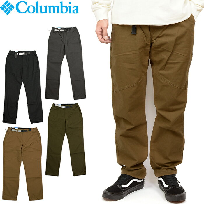 Columbia コロンビア AM3416 WALLOWA BELTED PANT ワロワベルテッドパンツ クライミングパンツ トレッキング ストレッチ コットン ロング パンツ ボトムス アウトドア メンズ レディース 4カラー 国内正規 2023AW