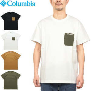 【SALE】Columbia コロンビア PM0230"YONGE STREET SHORT SLEEVE CREW"ヤングストリートショートスリーブクルー Tシャツ ポケット付き ポケT UVカット 速乾 無地 半袖 アウトドア キャンプ メンズ レディース 4カラー 国内正規 2022SS 10%OFF