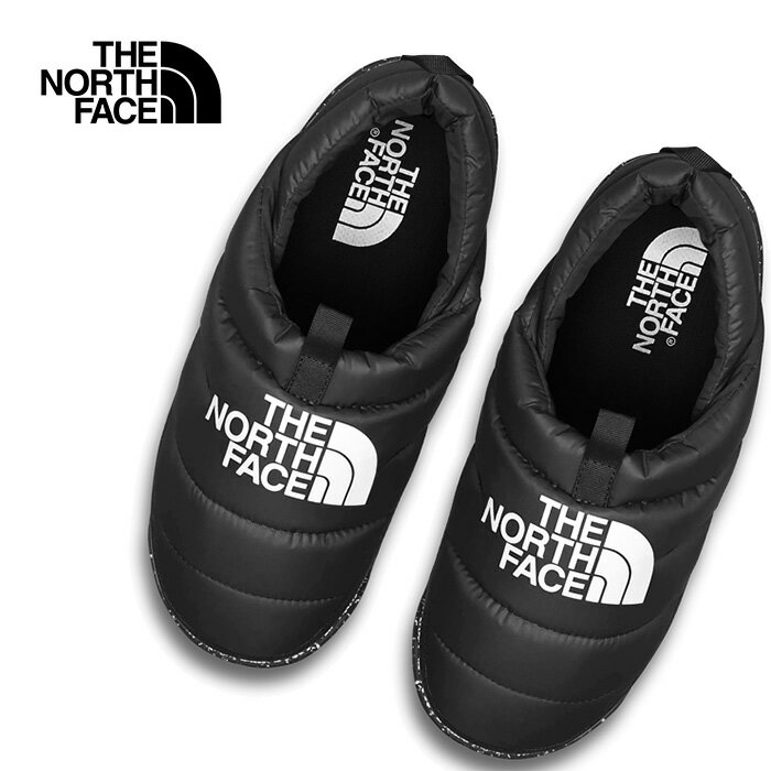 THE NORTH FACE ザ ノースフェイス NF02171 NUPTSE DOWN MULE ヌプシ ダウン ミュール シューズ スリッポン サンダル スニーカー テント モック 保温 防寒 靴 アウトドア メンズ レディース KW TNFブラック 国内正規 2021AW