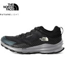 THE NORTH FACE ザ ノースフェイス NF02324 VECTIV FASTPACK FUTURELIGHT ベクティブファストパックフューチャーライト スニーカー シューズ トレイルランニング 防水 軽量 靴 アウトドア メンズ KV TNFブラック×ヴァナディスグレー 国内正規 2023SS