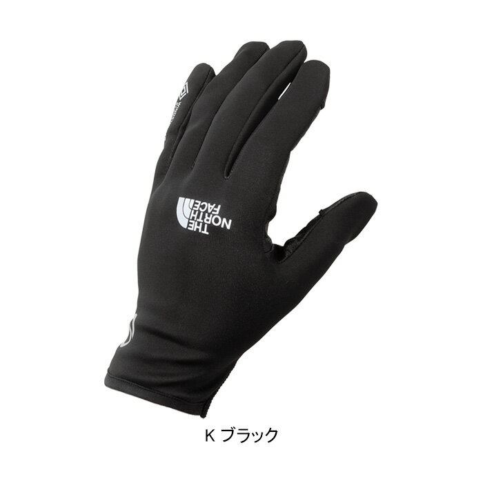 【SALE】THE NORTH FACE ザ ノースフェイス NN62305 INFINITY TRAIL GLOVE インフィニティトレイルグローブ 手袋 GORE-TEX ゴアテックス スマホ タッチパネル 対応 耐久 防風 撥水 薄手 アウトドア メンズ レディース K ブラック 国内正規 2023AW 10%OFF 2