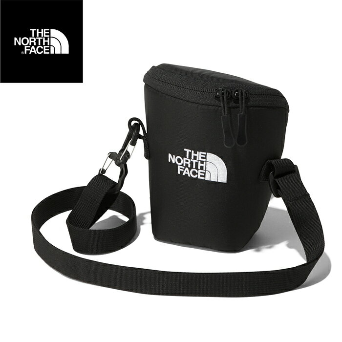 【SALE】THE NORTH FACE ザ ノースフェイス NM62333 SHOULDER STRAP ACC POCKET ショルダーストラップアクセサリーポケット 0.5L ポーチ バッグ ケース スマホ デジカメ アウトドア メンズ レディース K ブラック 国内正規 2023SS 10%OFF