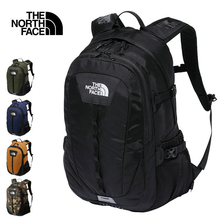 【SALE】THE NORTH FACE ザ ノースフェイス NM72302 HOT SHOT ホットショット 27L リュック バックパック デイパック バッグ 総柄 PC収納 中型 定番 登山 トレッキング アウトドア メンズ レディース 5カラー 国内正規 2023SS 10%OFF