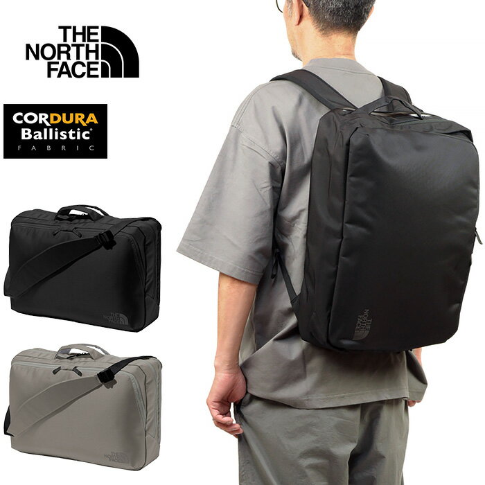 ザ・ノース・フェイス ビジネスリュック レディース THE NORTH FACE ザ ノースフェイス NM82331 SHUTTLE 3WAY DAYPACK シャトル3ウェイデイパック 23L リュック バックパック ショルダーバッグ ブリーフケース コーデュラ PC収納 通勤 通学 ビジネス メンズ レディース 3カラー 国内正規 2024SS