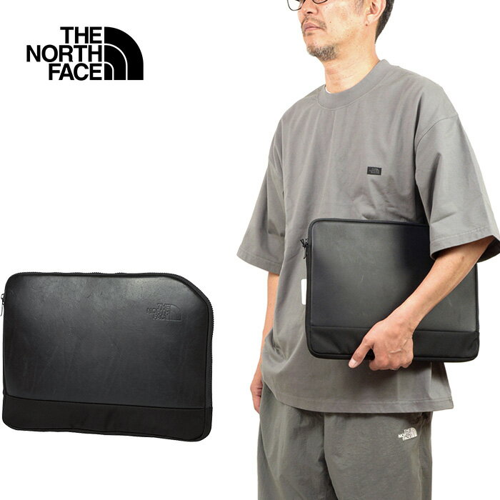 楽天LOWBROWTHE NORTH FACE ザ ノースフェイス NM82398 ROAMER GADGET HOLDER ローマーガジェットホルダー クラッチ バッグ PC タブレット スリーブ ケース ナイロン レザー 牛革 通勤 通学 ビジネス メンズ レディース K ブラック 国内正規 2024SS