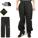 【SALE】THE NORTH FACE ザ・ノース・フェイス NP12504 MOUNTAIN ROUNDER PANT マウンテンラウンダーパンツ ゴアテックス レイン パンツ ポリエステル 防水 撥水 軽量 雨具 ボトムス アウトドア メンズ レディース K ブラック 国内正規 2025SS 20%OFF
