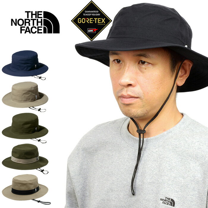 ザ・ノース・フェイス 帽子 レディース THE NORTH FACE ザ ノースフェイス NN02304 GORE-TEX HAT ゴアテックスハット レイン ブーニー アドベンチャー ハット 日よけ 防水 撥水 帽子 アウトドア トレッキング メンズ レディース 5カラー 国内正規 2024SS