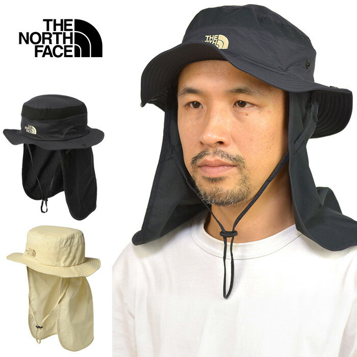 ザ・ノース・フェイス 帽子 レディース THE NORTH FACE ザ ノースフェイス NN02307 SUNSHIELD HAT サンシールドハット ナイロン サンシェード 2WAY ハット 虫よけ 日よけ UVカット 速乾 帽子 アウトドア メンズ レディース ユニセックス 2カラー 国内正規 2024SS