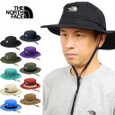 【SALE】THE NORTH FACE ザ ノースフェイス NN02336 HORIZON HAT ホライズンハット ナイロン ツバ広 日よけ ハット UVカット 撥水 軽量 帽子 アウトドア トレッキング キャンプ フェス メンズ レディース 8カラー 国内正規 2023AW 10%OFF