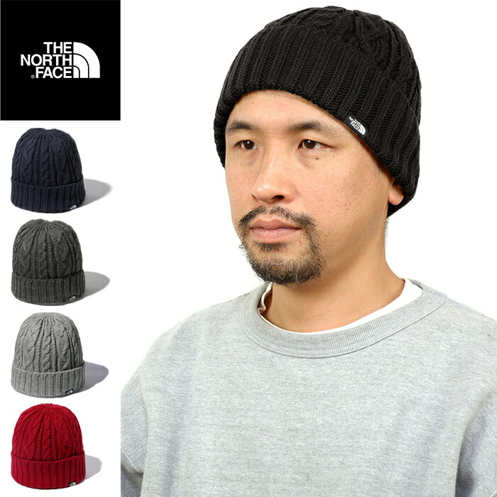 THE NORTH FACE ザ ノースフェイス NN42036"CABLE BEANIE"ケーブル ビーニー ワッチ ニット キャップ ニット帽 アクリル/ウール 日本製 帽子 アウトドア メンズ レディース 5カラー 国内正規