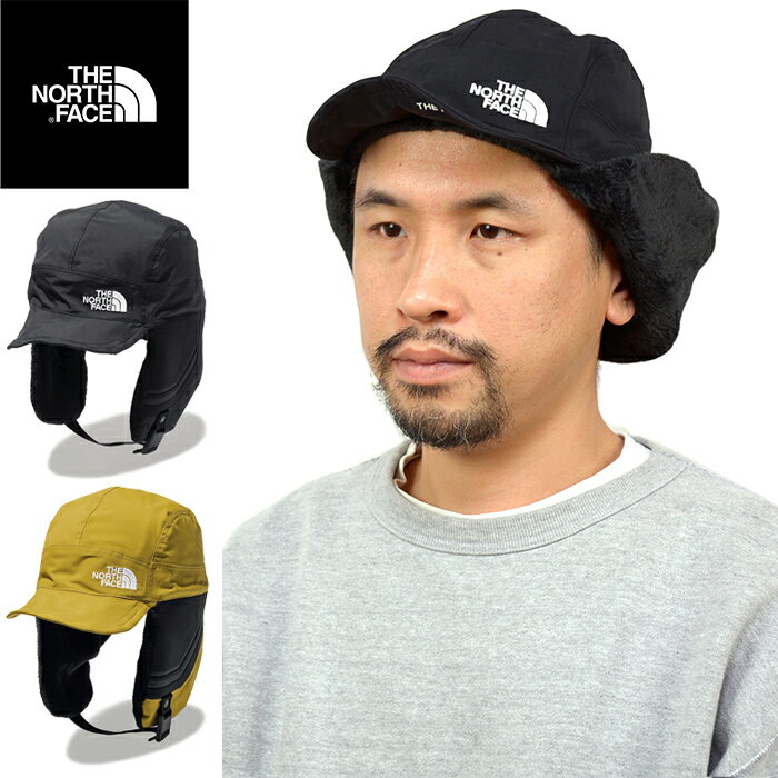 THE NORTH FACE ザ ノースフェイス NN41917"EXPEDITION CAP"エクスペディション キャップ GORE-TEX ゴアテックス 耳あて付き パイロット フライト 裏ボア フリース 防水 防寒 保温 帽子 アウトドア メンズ レディース 2カラー 国内正規 2021AW