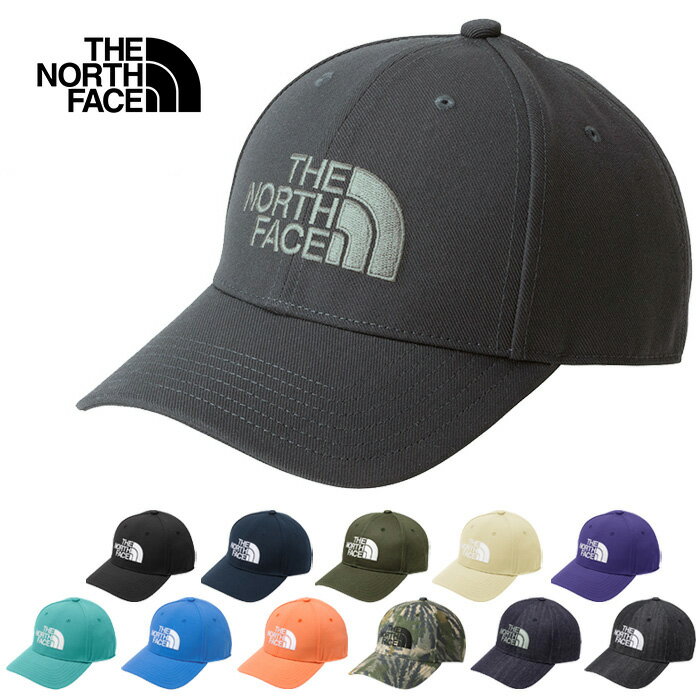 THE NORTH FACE ザ ノースフェイス NN42242 TNF LOGO CAP TNFロゴキャップ ベースボールキャップ UVカット 日よけ デニム カモ 迷彩 定番 帽子 アウトドア メンズ レディース 12カラー 国内正…