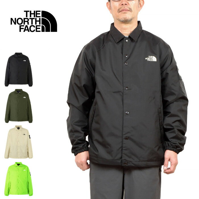 【SALE】THE NORTH FACE ザ ノースフェイス NP72130 THE COACH JACKET ザ コーチジャケット ナイロン ウインドブレーカー ブルゾン スクエアロゴ ワッペン 撥水 定番 アウトドア メンズ レディース 4カラー 国内正規 2024SS 10%OFF