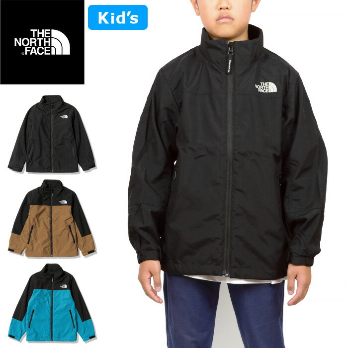 THE NORTH FACE ザ ノースフェイス NPJ72234"TREKKER JACKET(キッズ)"トレッカージャケット 100cm〜150cm ウインドブレーカー ナイロン ジャケット メッシュ裏地付き 防風 撥水 アウター アウトドア ジュニア 男の子 女の子 子供服 3カラー 国内正規 2022AW