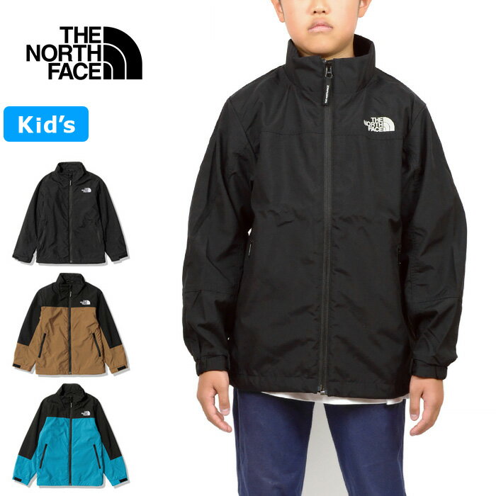 【SALE】THE NORTH FACE ザ ノースフェイス NPJ72234 TREKKER JACKET(キッズ) トレッカージャケット 100cm～150cm ウインドブレーカー ナイロン ジャケット メッシュ裏地付き 防風 撥水 アウター アウトドア ジュニア 男の子 女の子 子供服 3カラー 国内正規 2022AW 30%OFF