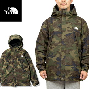 【SALE】THE NORTH FACE ザ ノースフェイス NP62234 NOVELTY SCOOP JACKET ノベルティースクープジャケット マウンテンパーカー シェル カモ 迷彩 柄 防水 撥水 防風 防寒 アウトドア アウター メンズ レディース TF TNFカモ 国内正規 2022AW 40%OFF