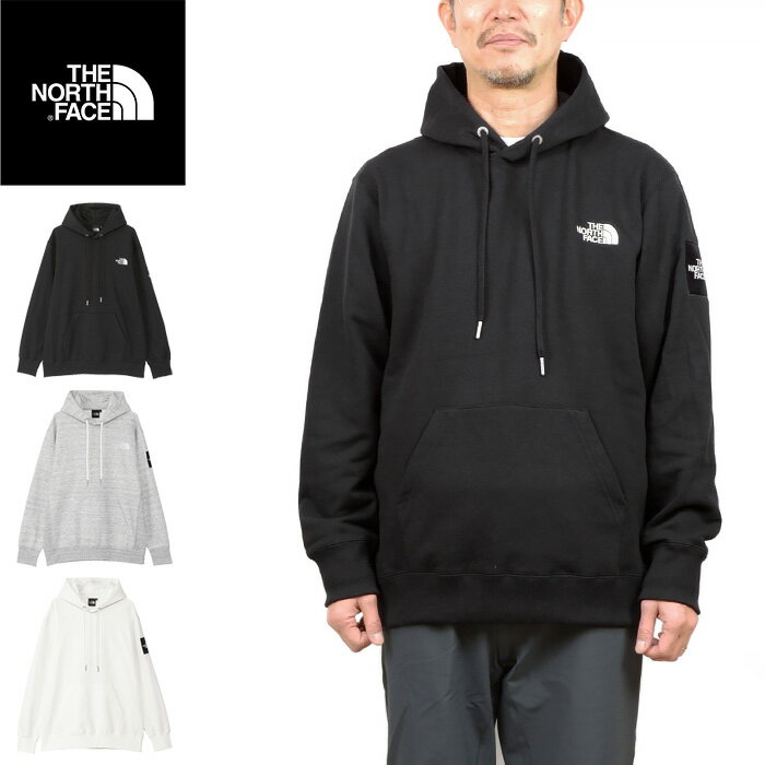 ザ・ノース・フェイス パーカー メンズ 【SALE】THE NORTH FACE ザ ノースフェイス NT12333 SQUARE LOGO HOODIE スクエアロゴフーディー スウェット パーカー プルオーバー 裏毛 速乾 トップス アウトドア メンズ レディース 3カラー 国内正規 2024SS 20%OFF