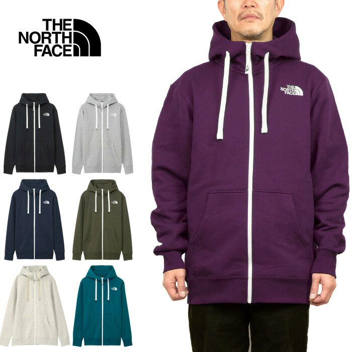 【SALE】THE NORTH FACE ザ ノースフェイス NT12442 REARVIEW FULL ZIP HOODIE リアビューフルジップフーディー スウェットパーカー ロゴ刺繍 厚手 裏起毛 速乾 保温 トップス アウトドア メンズ レディース 7カラー 国内正規 2024SS 10%OFF