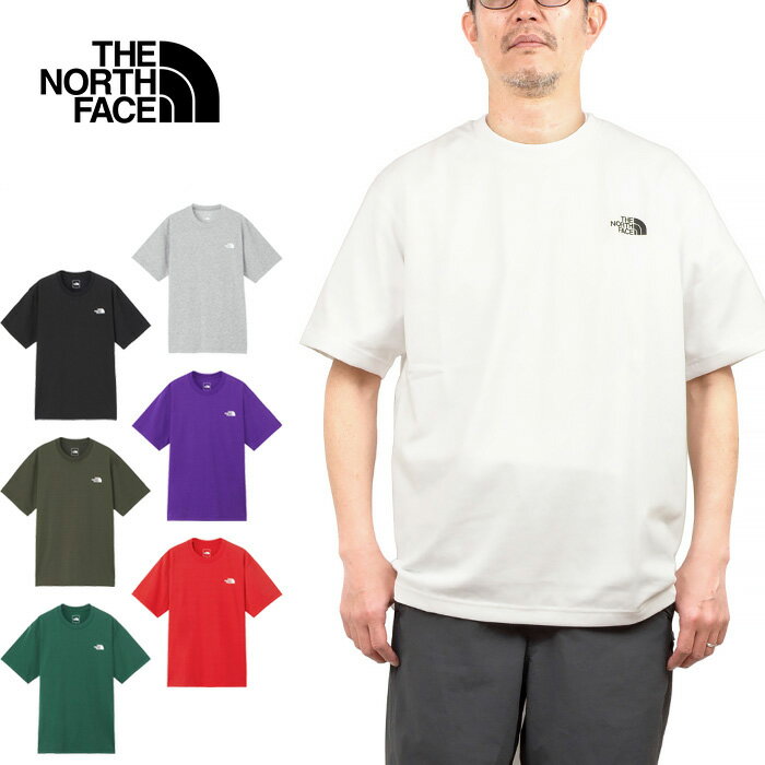 ザ・ノース・フェイス ペアTシャツ THE NORTH FACE ザ ノースフェイス NT32448 S/S NUPTSE TEE ショートスリーブヌプシティー Tシャツ ワンポイント ロゴ 速乾 定番 半袖 トップス アウトドア メンズ レディース 7カラー 国内正規 2024SS