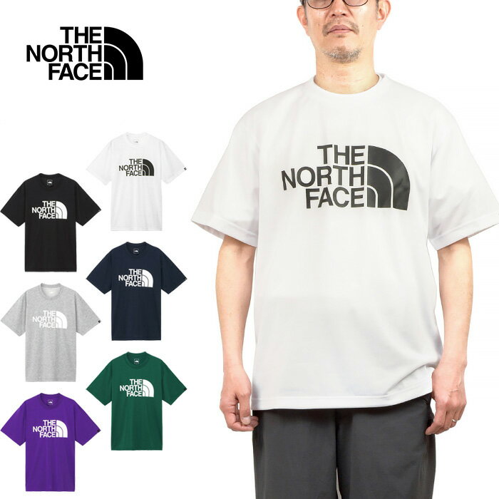 THE NORTH FACE ザ ノースフェイス NT32450 S/S COLOR DOME TEE ショートスリーブカラードームティー Tシャツ ビッグロゴ 速乾 定番 半袖 トップス アウトドア メンズ レディース 6カラー 国内正規 2024SS