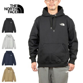 【SALE】THE NORTH FACE ザ ノースフェイス NT62338 SQUARE LOGO HOODIE スクエアロゴフーディー スウェットパーカー プルオーバー 厚手 裏起毛 速乾 トップス アウトドア メンズ レディース 4カラー 国内正規 2023AW 20%OFF