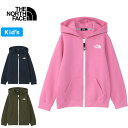 【SALE】THE NORTH FACE ザ ノースフェイス NTJ62261 REARVIEW FULLZIP HOODIE(キッズ) リアビューフルジップフーディー スウェットパーカー 100cm～150cm 厚手 裏起毛 保温 速乾 トップス アウトドア ジュニア 男の子 女の子 子供服 3カラー 国内正規 2023AW 20 OFF