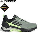 adidas Performance アディダス パフォーマンス TERREX AX4 GTX テレックス AX4 ゴアテックス IE2569 スニーカー GORE-TEX トレイル ランニング シューズ 防水 トレッキング ハイキング アウトドア メンズ シルバーグリーン/コアブラック 国内正規 2024SS