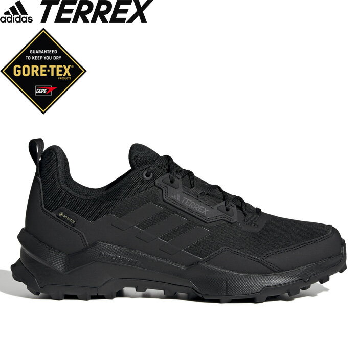 【SALE】adidas Performance アディダス パフォーマンス TERREX AX4 GTX テレックス AX4 ゴアテックス IE2570 スニーカー GORE-TEX トレイル ランニング シューズ 防水 トレッキング ハイキング アウトドア メンズ コアブラック/コアブラック 国内正規 2024SS 10%OFF