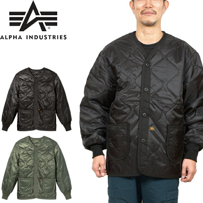 アルファインダストリーズ キルティングジャケット メンズ 【SALE】ALPHA INDUSTRIES アルファ インダストリーズ 2065"ALS/92 LINER"ALS/92 ライナー M-65フィールド ジャケット キルティング インナー 中綿 保温 防寒 USA 企画 アウター ミリタリー 軍モノ メンズ 2カラー 国内正規 10%OFF