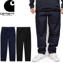 カーハート ジーンズ メンズ Carhartt WIP カーハート WIP I029208 NEWEL PANT ニューエル パンツ デニム ジーンズ ジーパン リラックス テーパード ストレート 5ポケット スクエアラベル ボトムス ストリート スケート ワーク メンズ レディース 2カラー 国内正規 2024SS